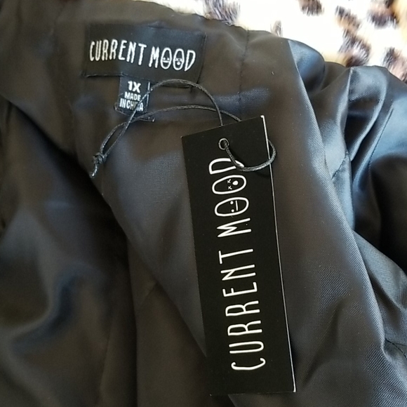 ⭐Great Jacket CURRENT MOOD Satin Jacket larger size 🌺🌺🌺 - Picture 8 of 9